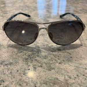 Silver Oakley Feedback women’s sunglasses. Polarized